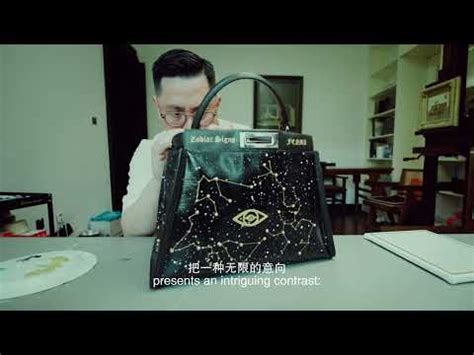 The making of the Fendi Peekaboo by Chinese artist Ni Youyu